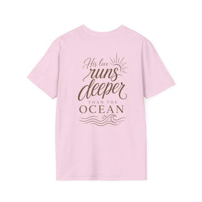 HIS LOVE RUNS DEEPER - PREMIUM T-SHIRT