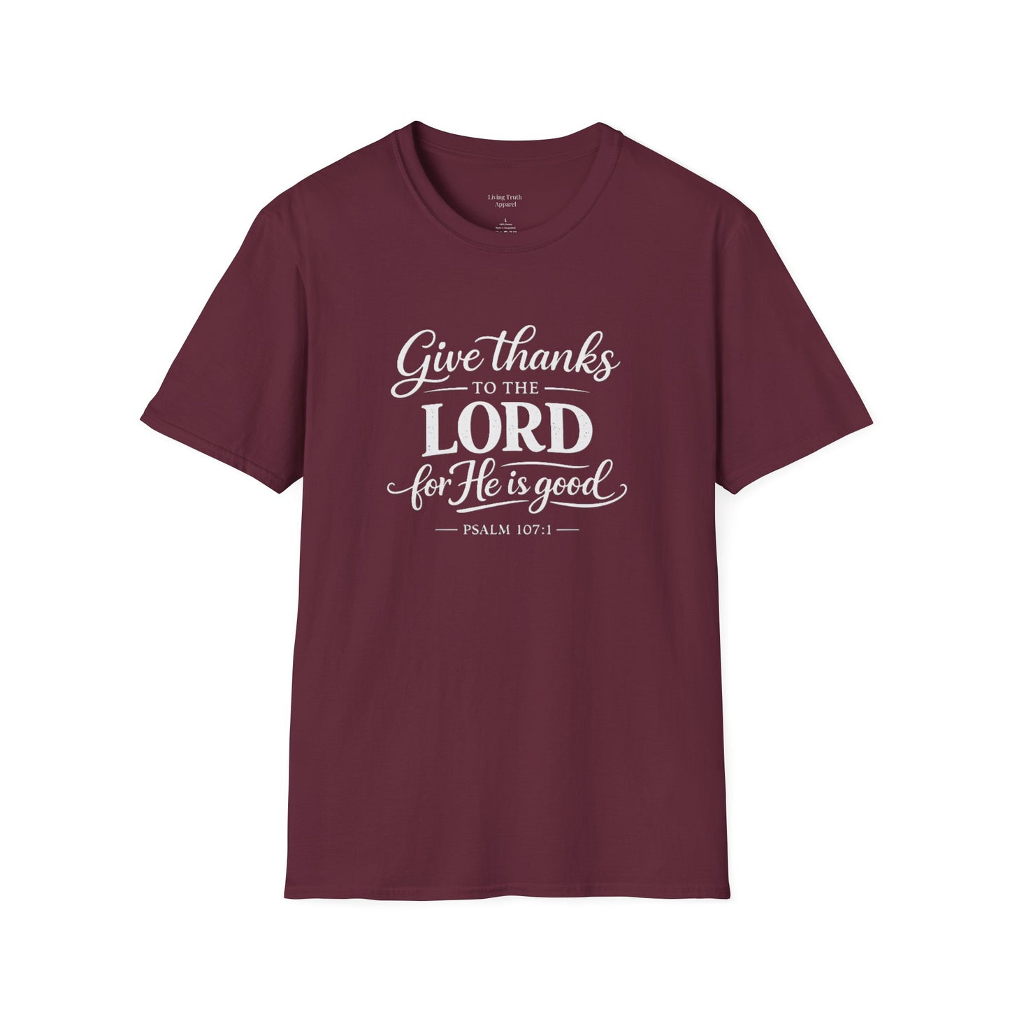 GIVE THANKS TO THE LORD - PREMIUM T-SHIRT