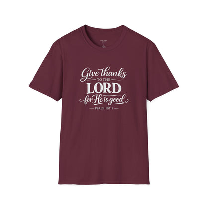 GIVE THANKS TO THE LORD - PREMIUM T-SHIRT