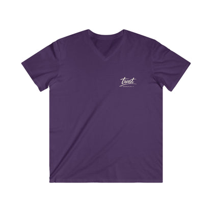 GOD HAS A PLAN - V-NECK PREMIUM T-SHIRT