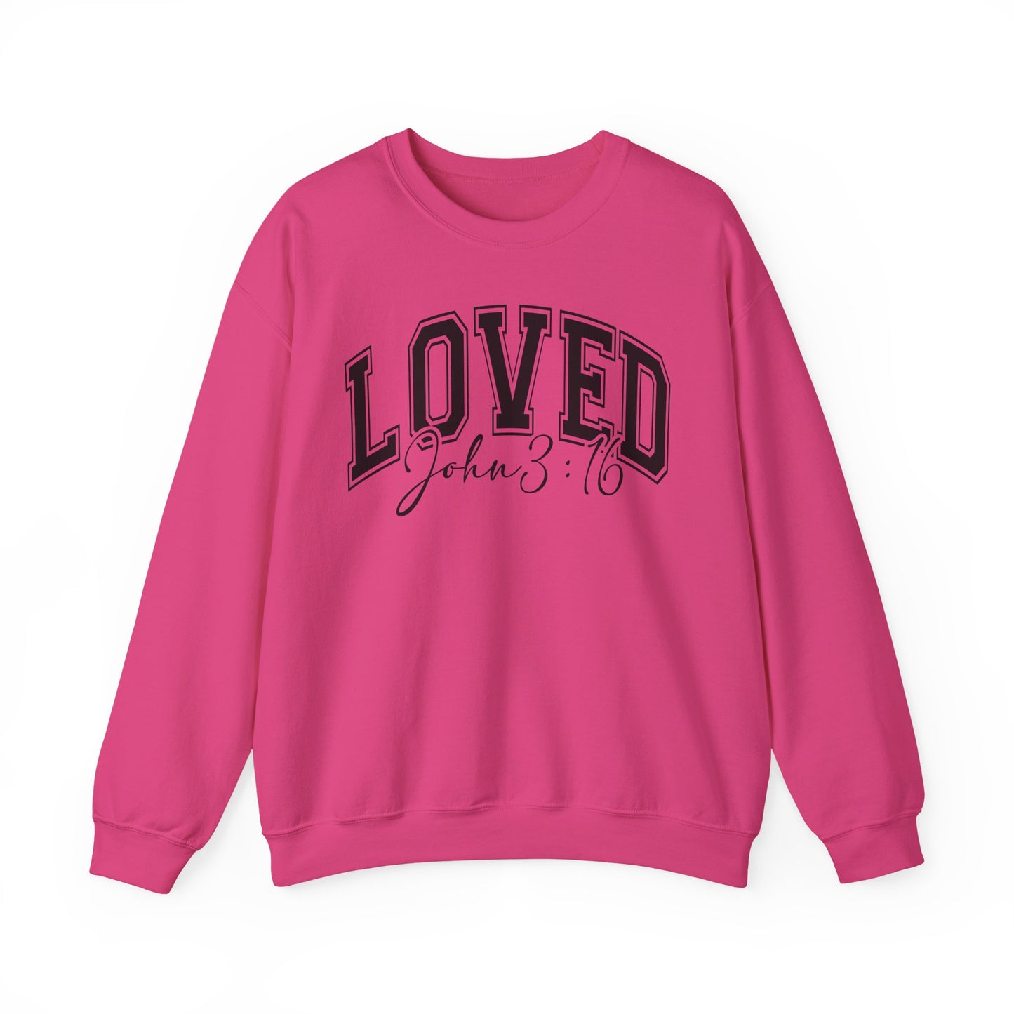 LOVED 3:16 - MEDIUM - HEAVY WEIGHT SWEATSHIRT