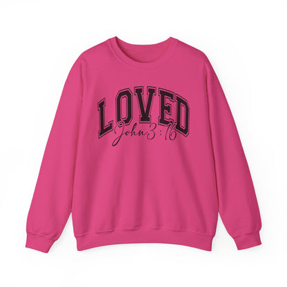 LOVED 3:16 - MEDIUM - HEAVY WEIGHT SWEATSHIRT