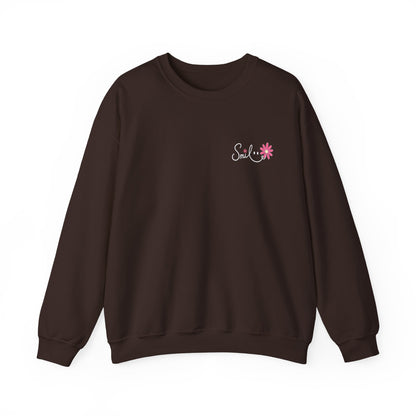 SMILE THIS IS THE DAY THE LORD HAS MADE - MEDIUM-HEAVY WEIGHT SWEATSHIRT