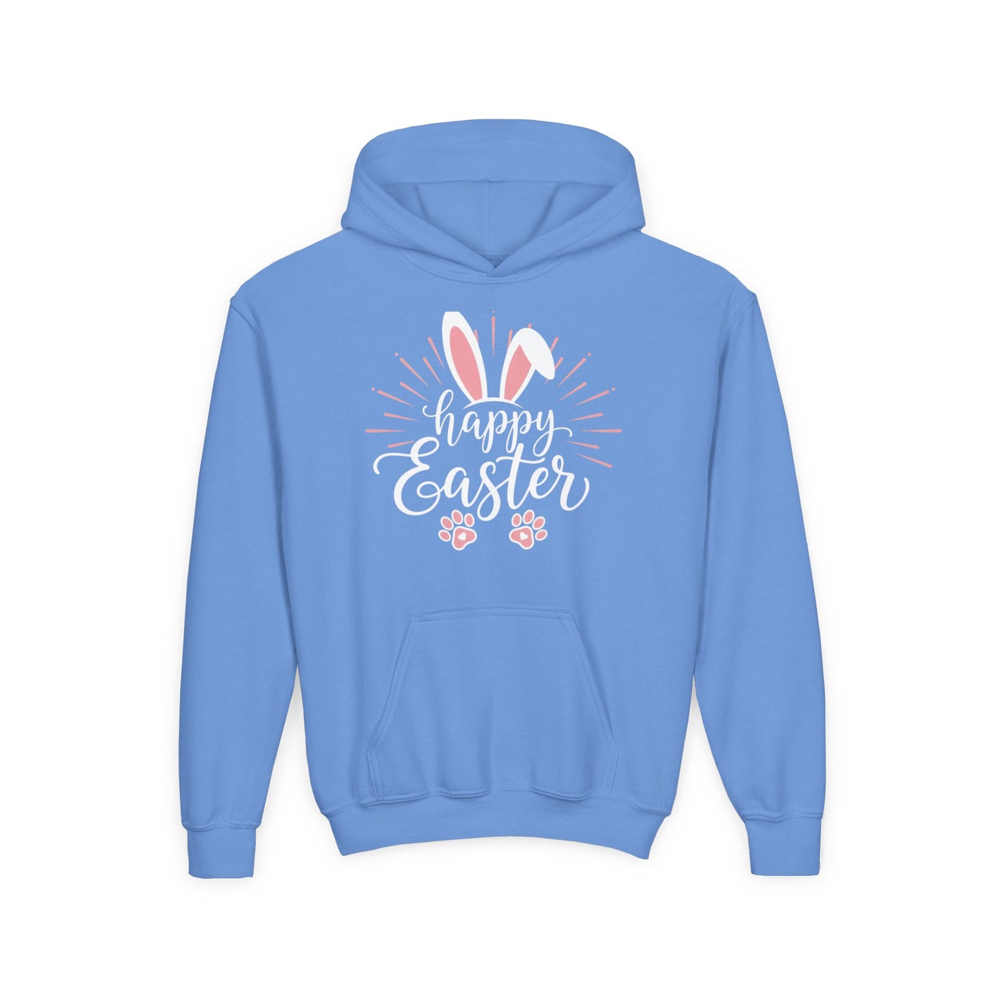 HAPPY EASTER - YOUTH MEDIUM-HEAVY WEIGHT HOODIE