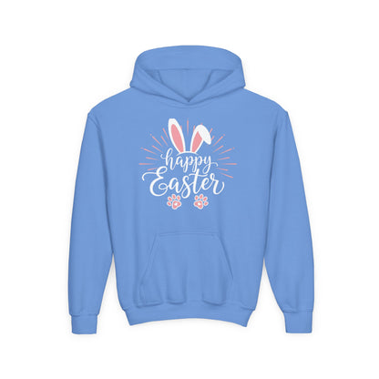 HAPPY EASTER - YOUTH MEDIUM-HEAVY WEIGHT HOODIE