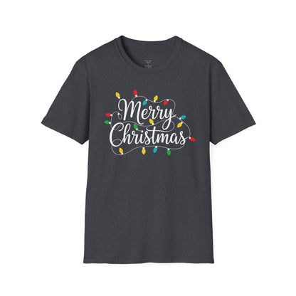 MERRY CHRISTMAS LIGHTS - PREMIUM T-SHIRT