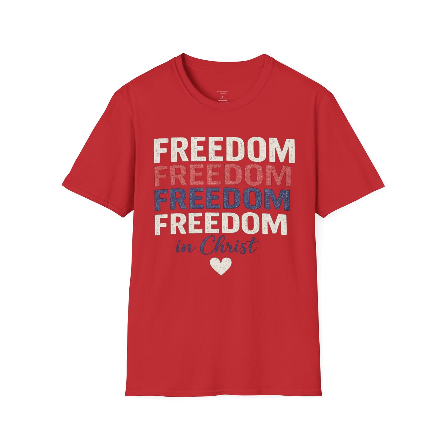 FREEDOM IN CHRIST - PREMIUM T-SHIRT