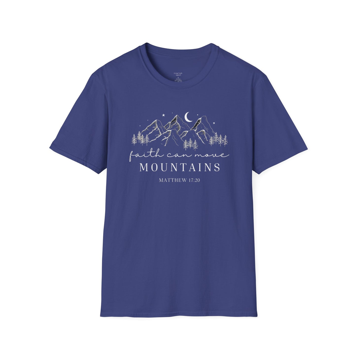 FAITH CAN MOVE MOUNTAINS - PREMIUM T-SHIRT