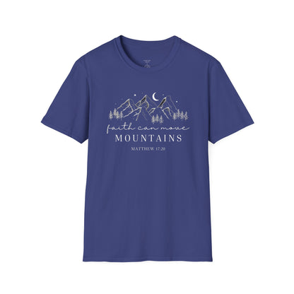 FAITH CAN MOVE MOUNTAINS - PREMIUM T-SHIRT