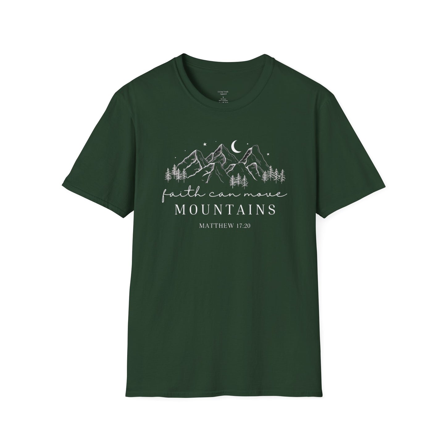 FAITH CAN MOVE MOUNTAINS - PREMIUM T-SHIRT