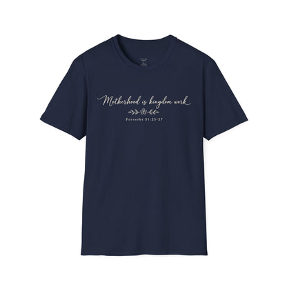 MOTHERHOOD IS KINGDOM WORK - PREMIUM T-SHIRT