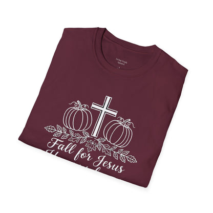 FALL FOR JESUS - PREMIUM T-SHIRT