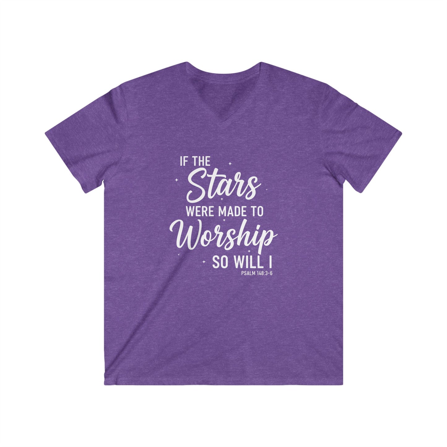 IF THE STARS WERE MADE TO WORSHIP - V-NECK PREMIUM T-SHIRT