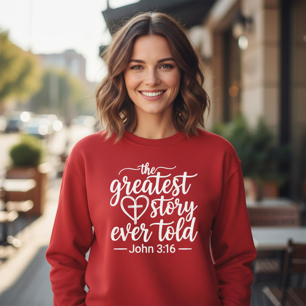 THE GREATEST STORY EVER TOLD - MEDIUM-HEAVY WEIGHT SWEATSHIRT