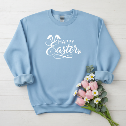 HAPPY EASTER - MEDIUM - HEAVY WEIGHT SWEATSHIRT