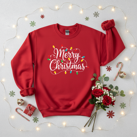 MERRY CHRISTMAS - MEDIUM-HEAVY WEIGHT SWEATSHIRT