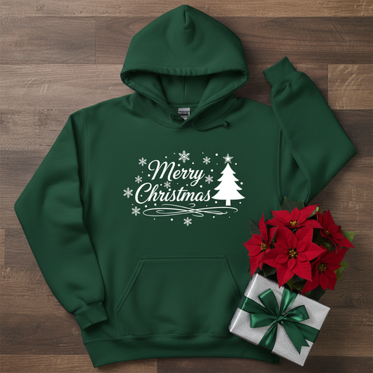 MERRY CHRISTMAS - MEDIUM-HEAVY WEIGHT HOODIE