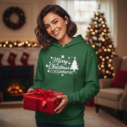 MERRY CHRISTMAS - MEDIUM-HEAVY WEIGHT HOODIE