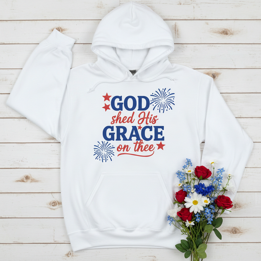 GOD SHED HIS GRACE ON THEE - MEDIUM-HEAVY WEIGHT HOODIE