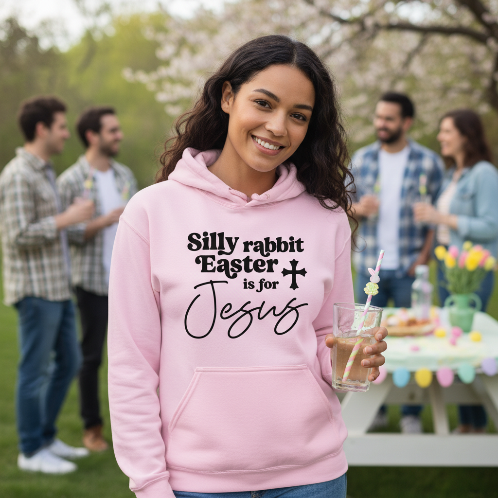 SILLY RABBIT  - MEDIUM-HEAVY WEIGHT HOODIE