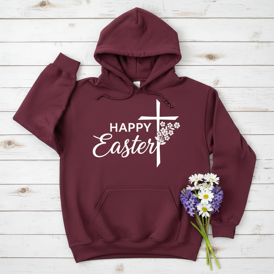 HAPPY EASTER - MEDIUM-HEAVY WEIGHT HOODIE