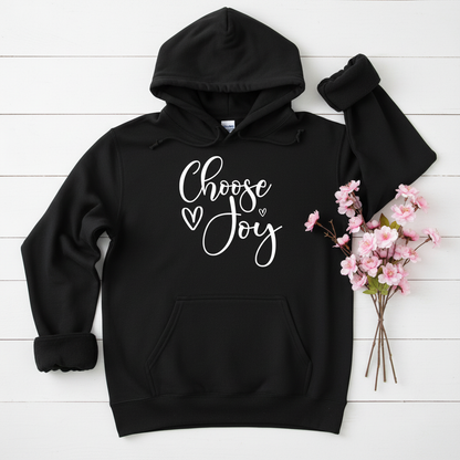 CHOOSE JOY - MEDIUM-HEAVY WEIGHT HOODIE
