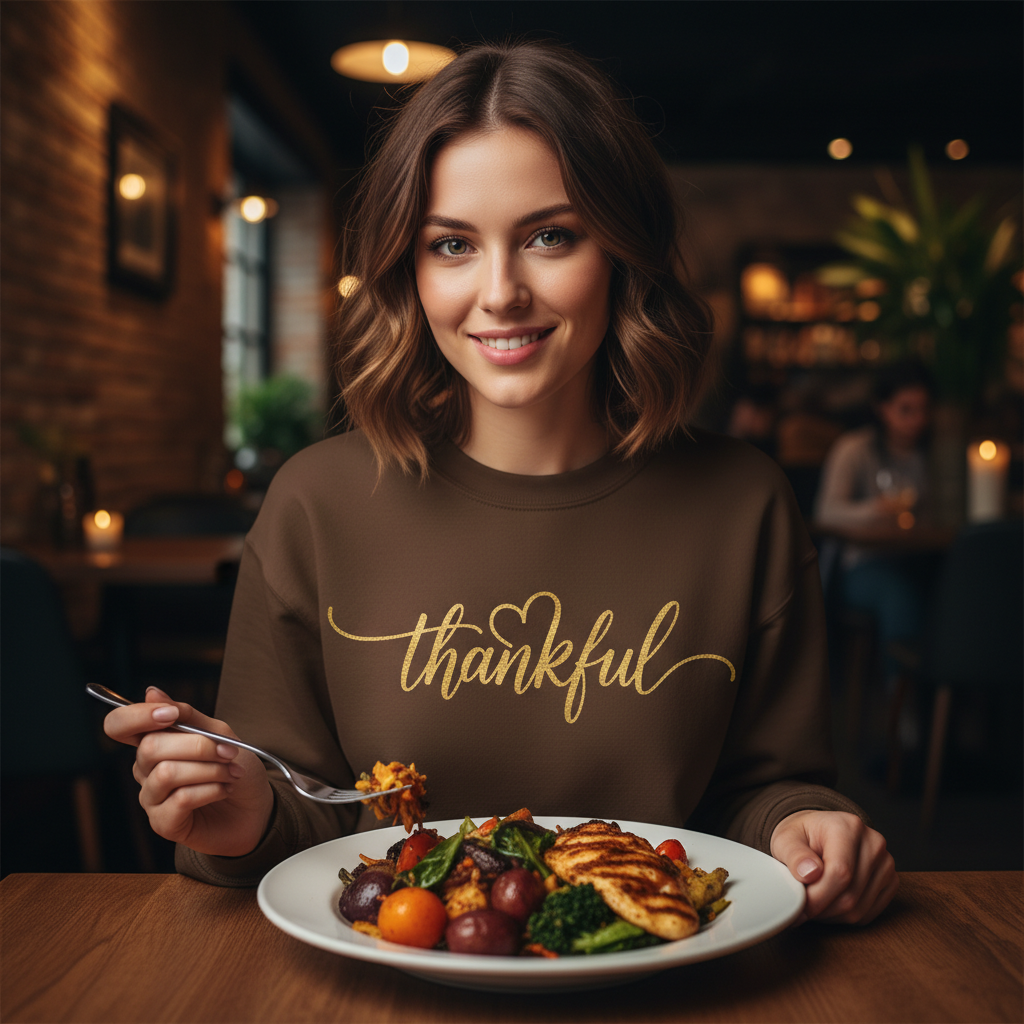 THANKFUL - MEDIUM-HEAVY WEIGHT SWEATSHIRT