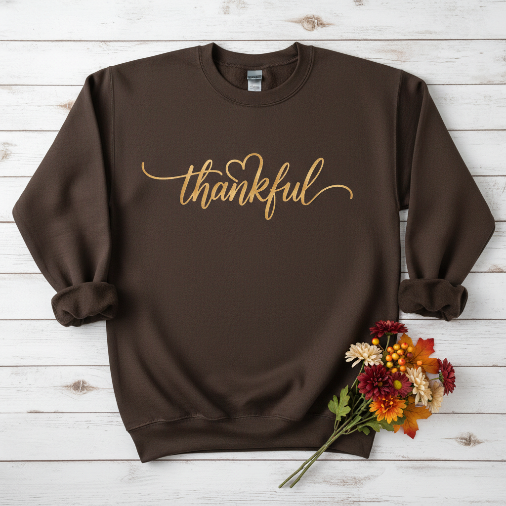 THANKFUL - MEDIUM-HEAVY WEIGHT SWEATSHIRT