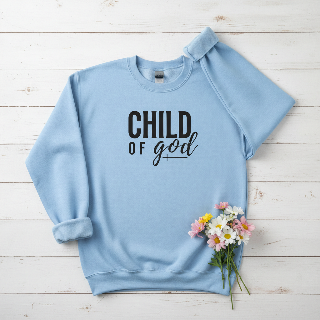 CHILD OF GOD - MEDIUM-HEAVY WEIGHT SWEATSHIRT