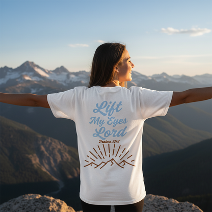 LIFT MY EYES LORD - PREMIUM T-SHIRT