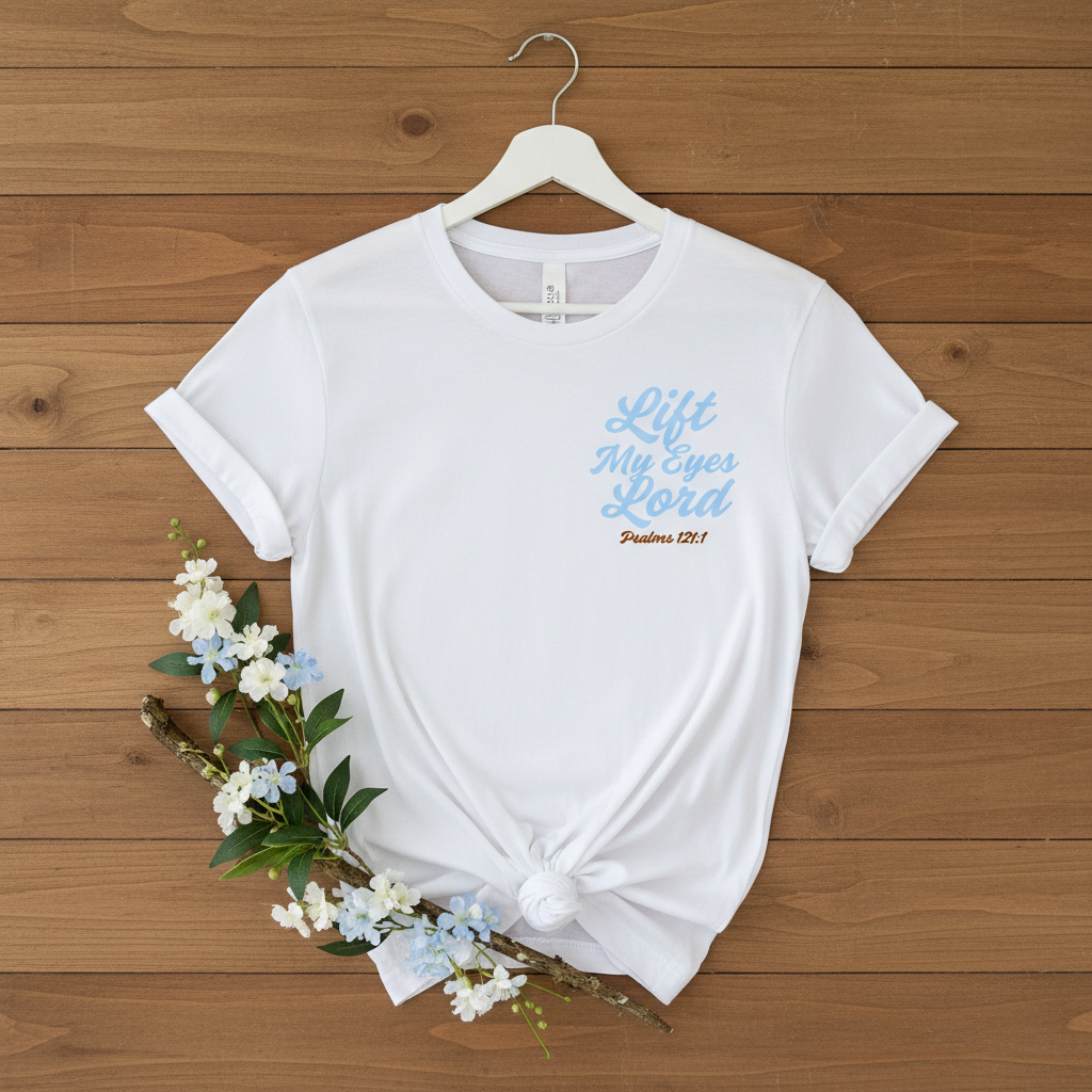 LIFT MY EYES LORD - PREMIUM T-SHIRT