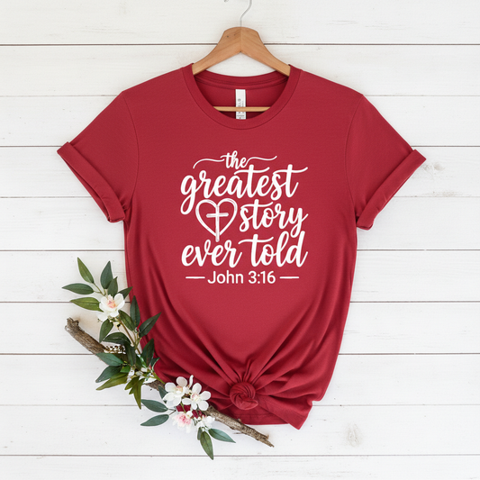 THE GREATEST STORY - PREMIUM T-SHIRT
