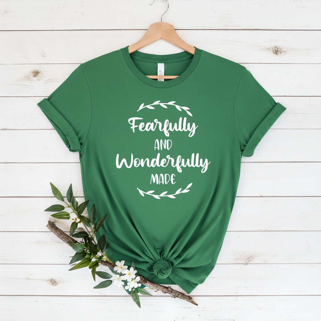 FEARFULLY AND WONDERFULLY MADE - PREMIUM T-SHIRT