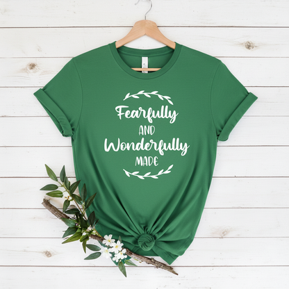 FEARFULLY AND WONDERFULLY MADE - PREMIUM T-SHIRT
