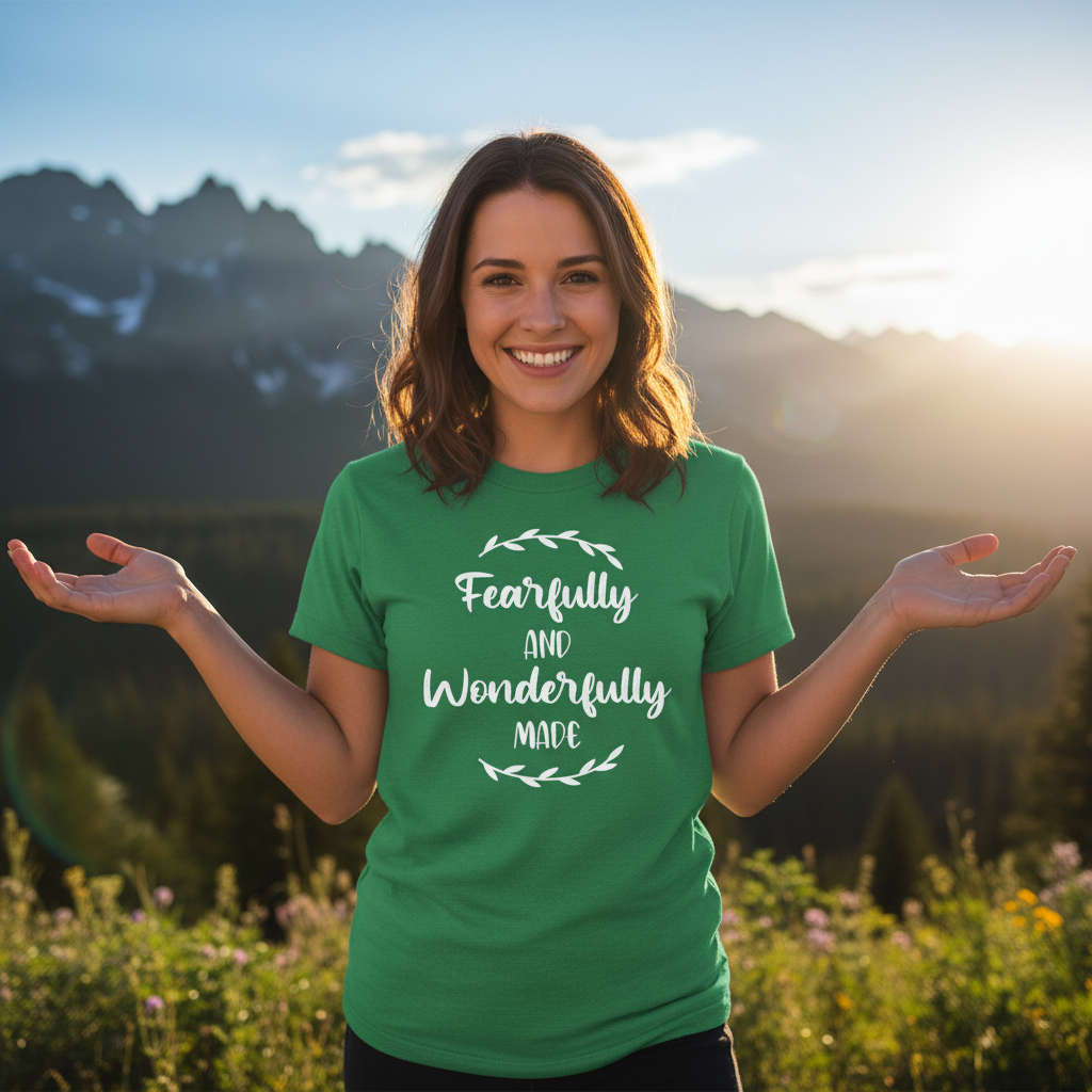 FEARFULLY AND WONDERFULLY MADE - PREMIUM T-SHIRT