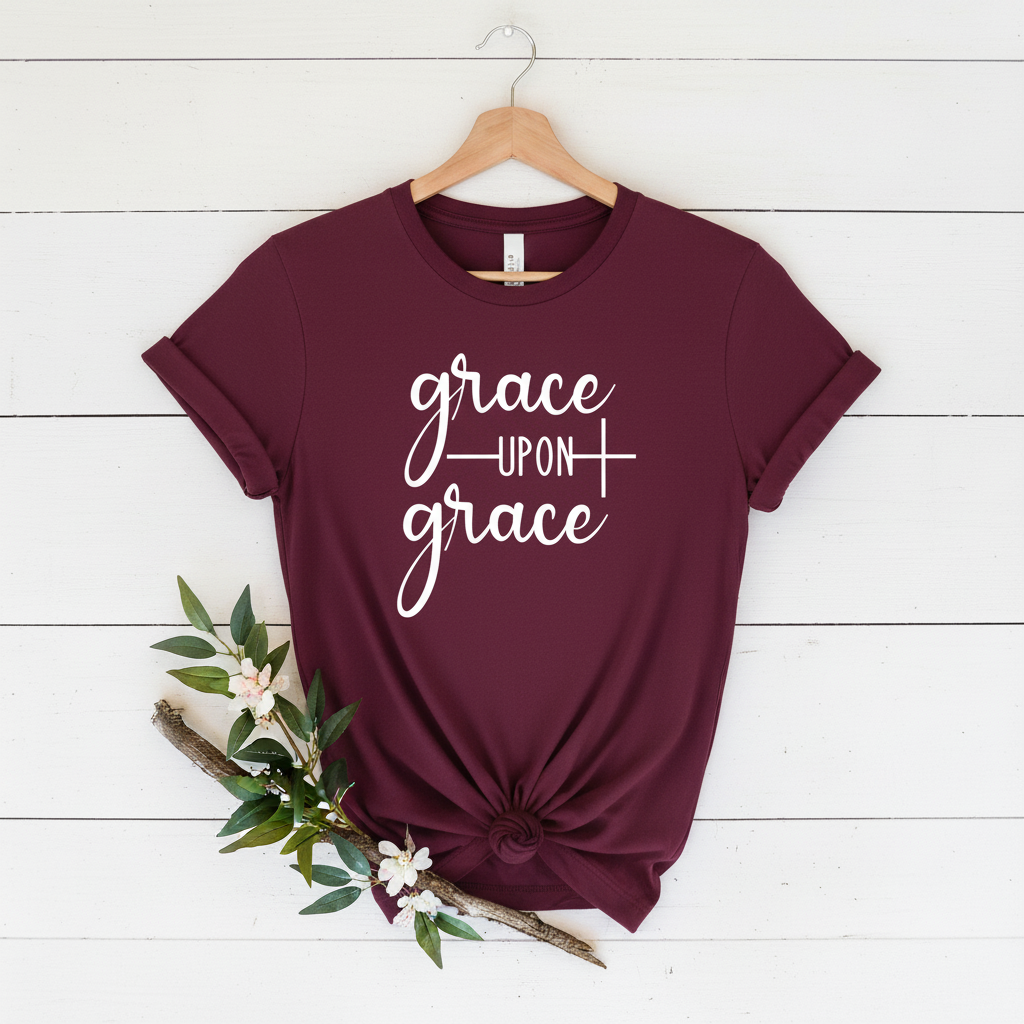 GRACE UPON GRACE - PREMIUM T-SHIRT