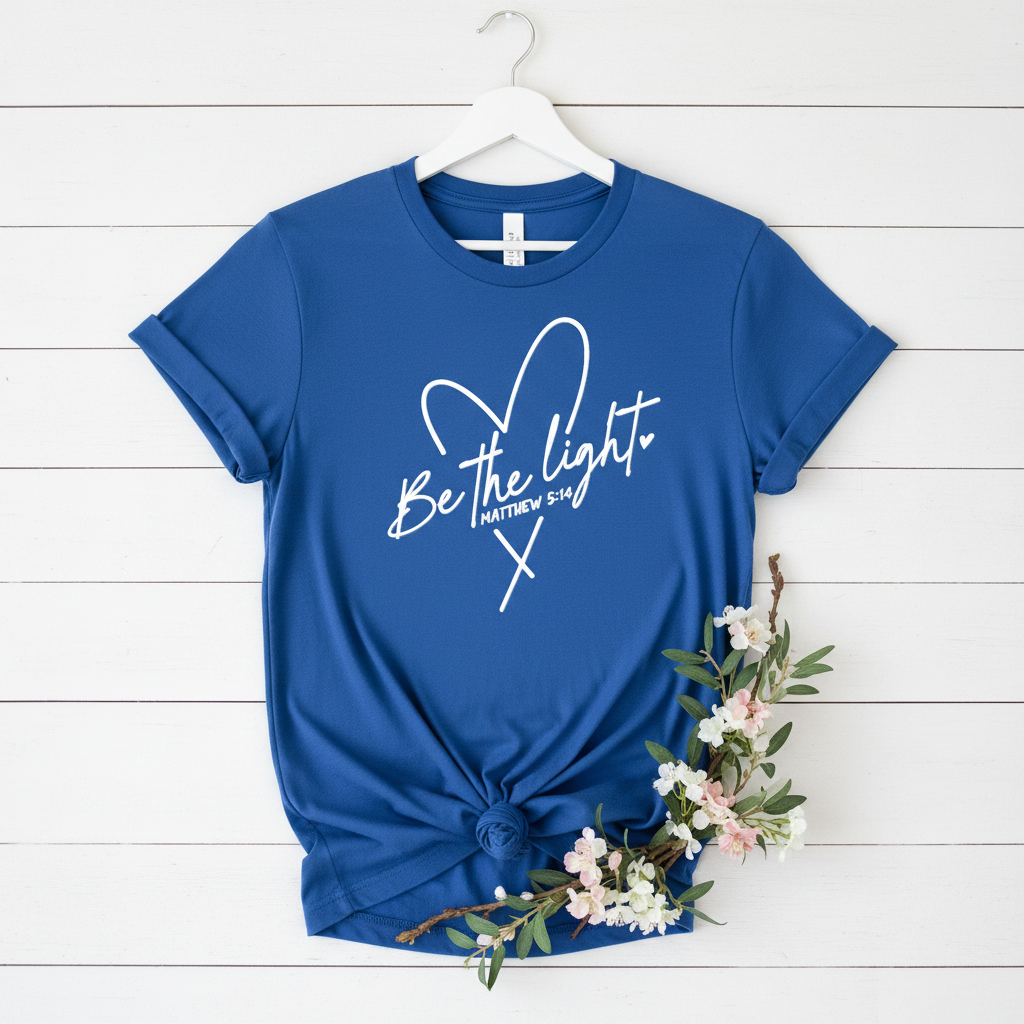 BE THE LIGHT - PREMIUM T-SHIRT