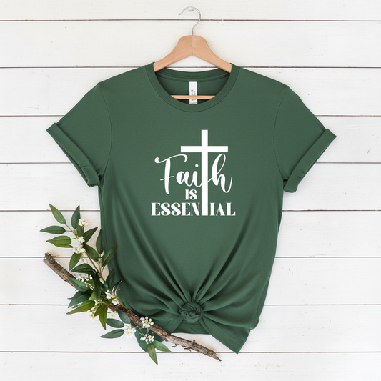 FAITH IS ESSENTIAL - PREMIUM T-SHIRT