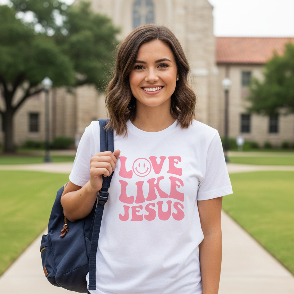LOVE LIKE JESUS - PREMIUM T-SHIRT