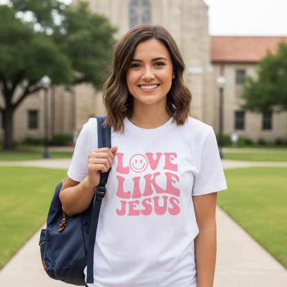 LOVE LIKE JESUS - PREMIUM T-SHIRT