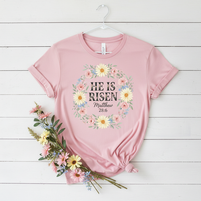 HE IS RISEN - PREMIUM T-SHIRT