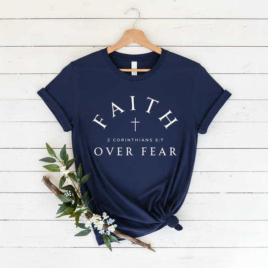 FAITH OVER FEAR - PREMIUM T-SHIRT