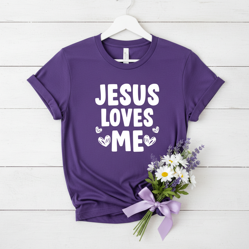 JESUS LOVES ME - YOUTH PREMIUM TSHIRT