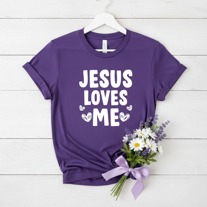 JESUS LOVES ME - YOUTH PREMIUM TSHIRT