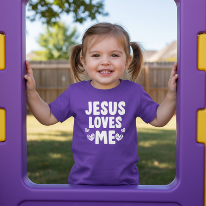 JESUS LOVES ME - YOUTH PREMIUM TSHIRT