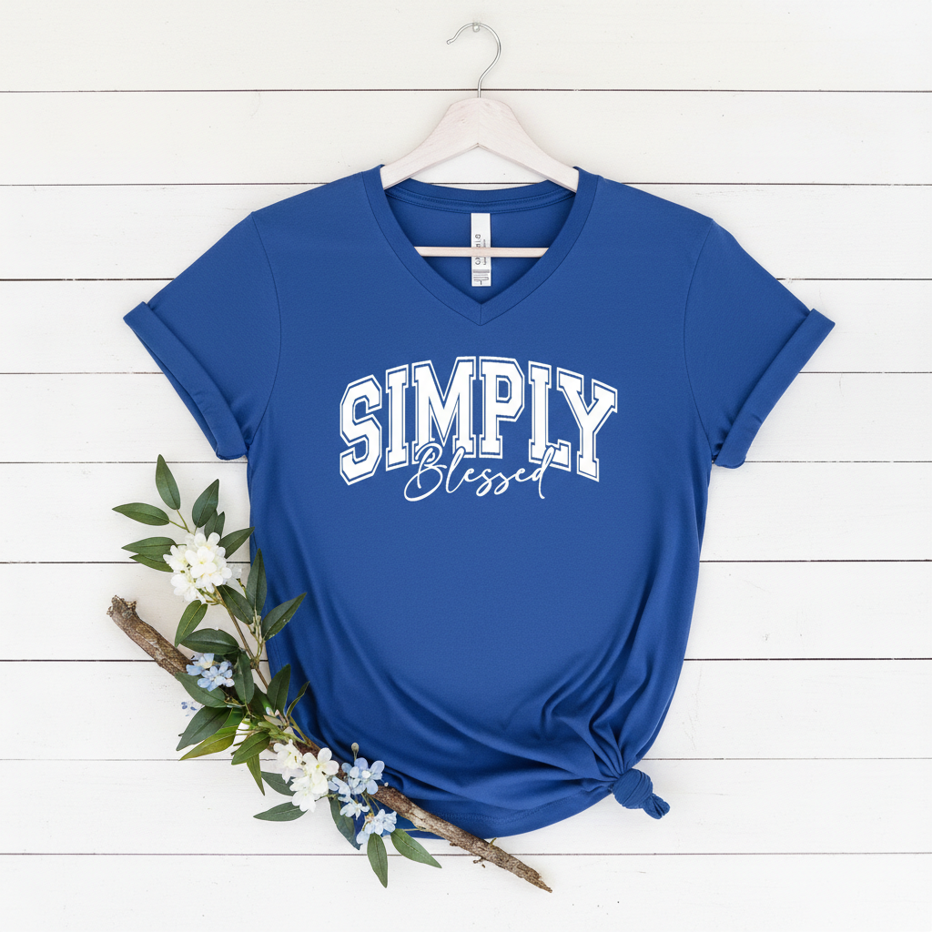 SIMPLY BLESSED - PREMIUM T-SHIRT