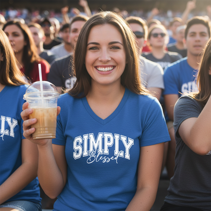 SIMPLY BLESSED - PREMIUM T-SHIRT