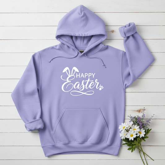 HAPPY EASTER  - MEDIUM-HEAVY WEIGHT HOODIE