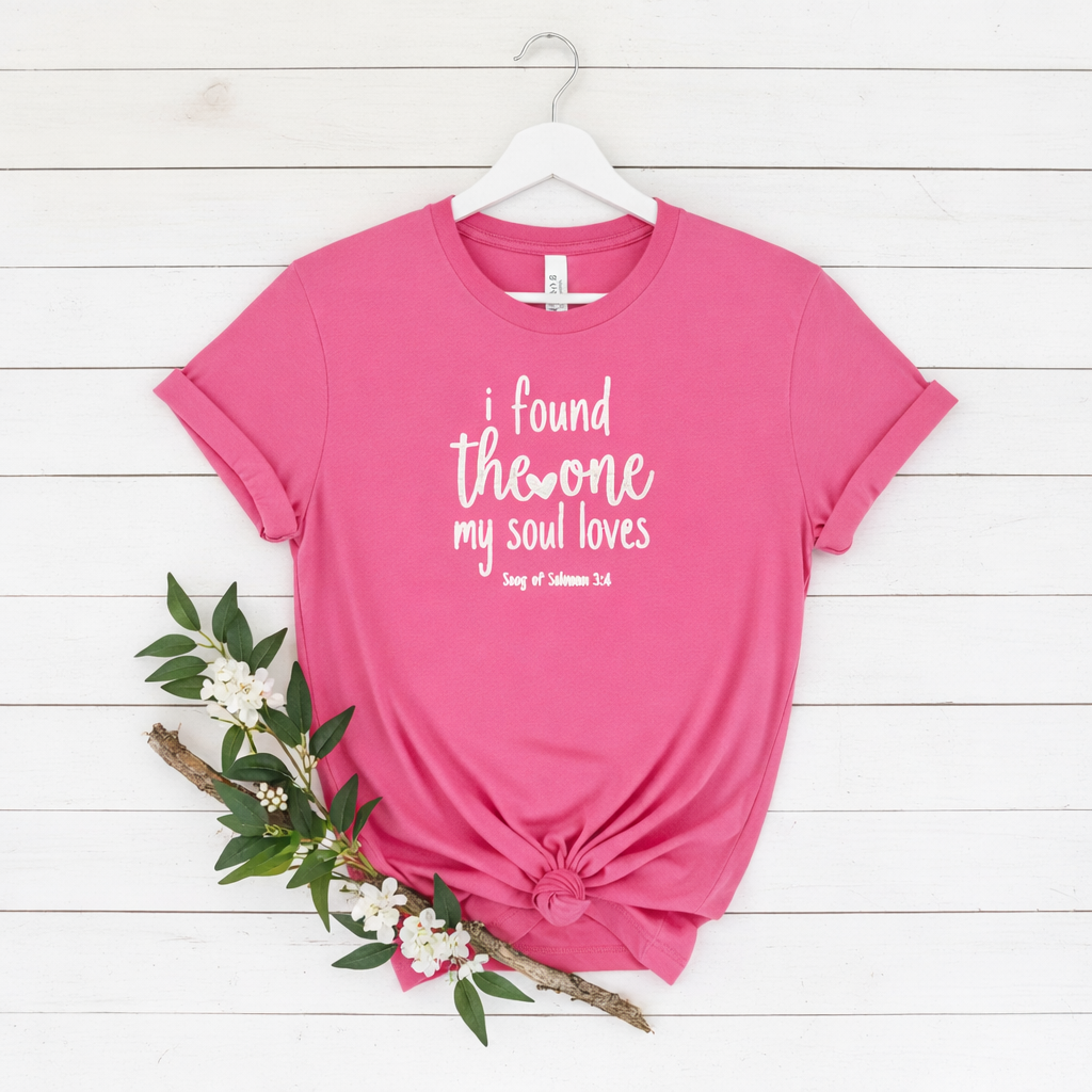 I FOUND THE ONE MY SOUL LOVES - PREMIUM T-SHIRT