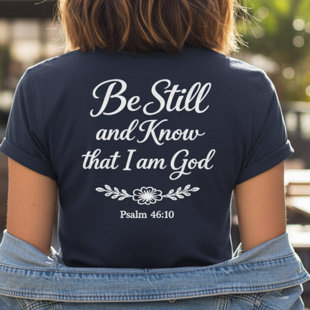BE STILL AND KNOW - PREMIUM T-SHIRT